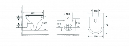 Подвесной унитаз безободковый Terminus Енисей Monolit 560х390 белый Владимир - фото 8 Подвесной унитаз безободковый Terminus Енисей Monolit 560х390 белый Владимир - фото 8