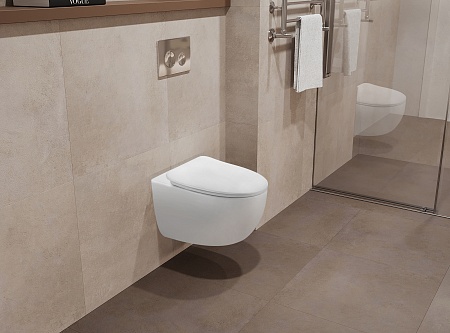 Подвесной унитаз безободковый Terminus Енисей Monolit 560х390 белый Владимир - фото 1 Подвесной унитаз безободковый Terminus Енисей Monolit 560х390 белый Владимир - фото 1